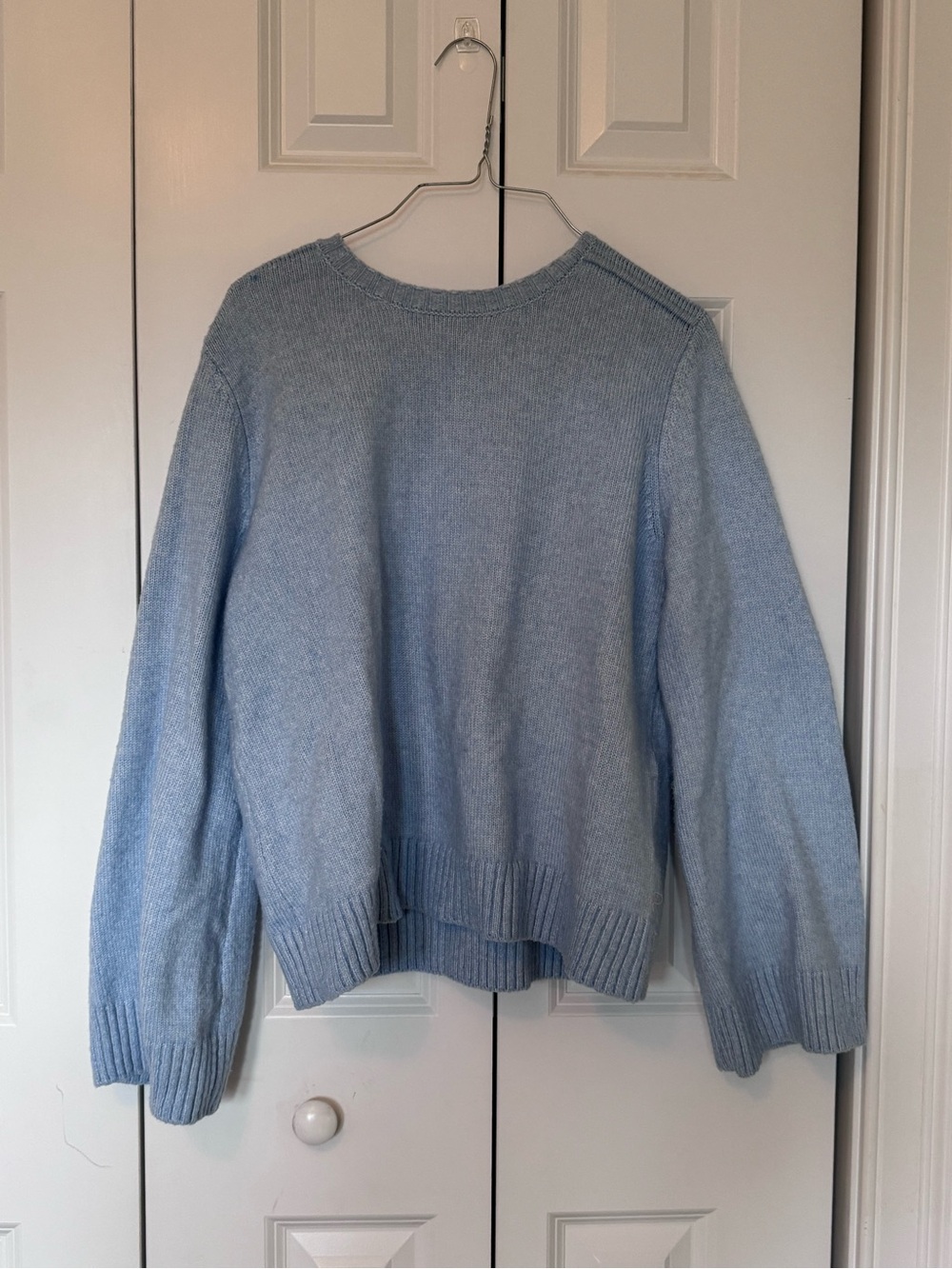 Philosophy Light Blue Crewneck Sweater